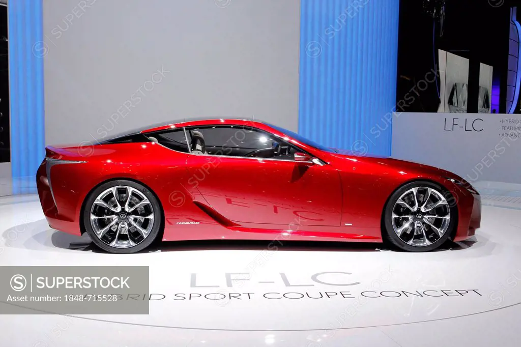 Lexus LF-LC, new presentation, concept car study, Geneva Motor Show 2012, Geneva, Switzerland, Europe