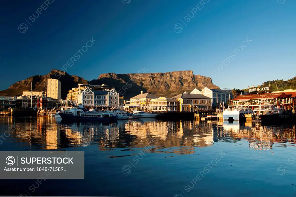 Waterfront, Table Mountain, Cape Town, Western Cape, South Africa, Africa