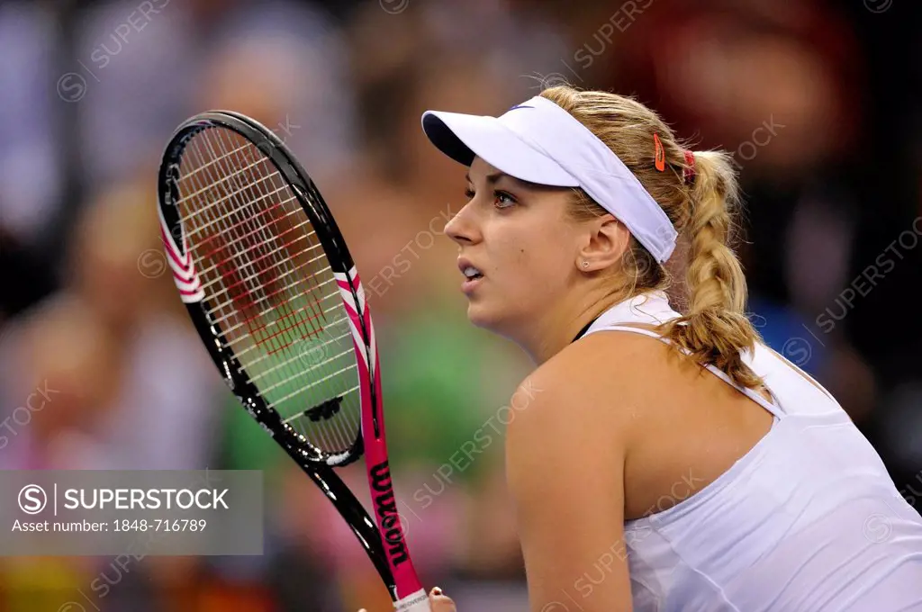 Sabine Lisicki, GER, international tennis match, Germany vs. Czech Republic, FedCup, Federations Cup, World Group 2012, Porsche Arena, Stuttgart, Bade...