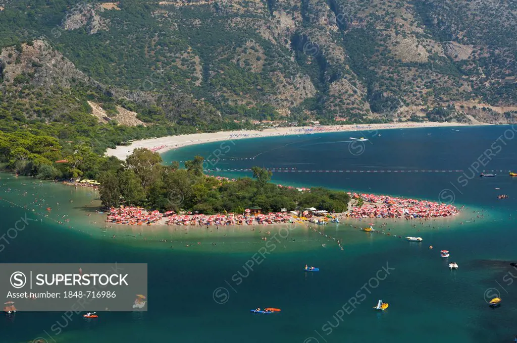 Oeluedeniz near Fethiye, Turkish Aegean Coast, Turkey