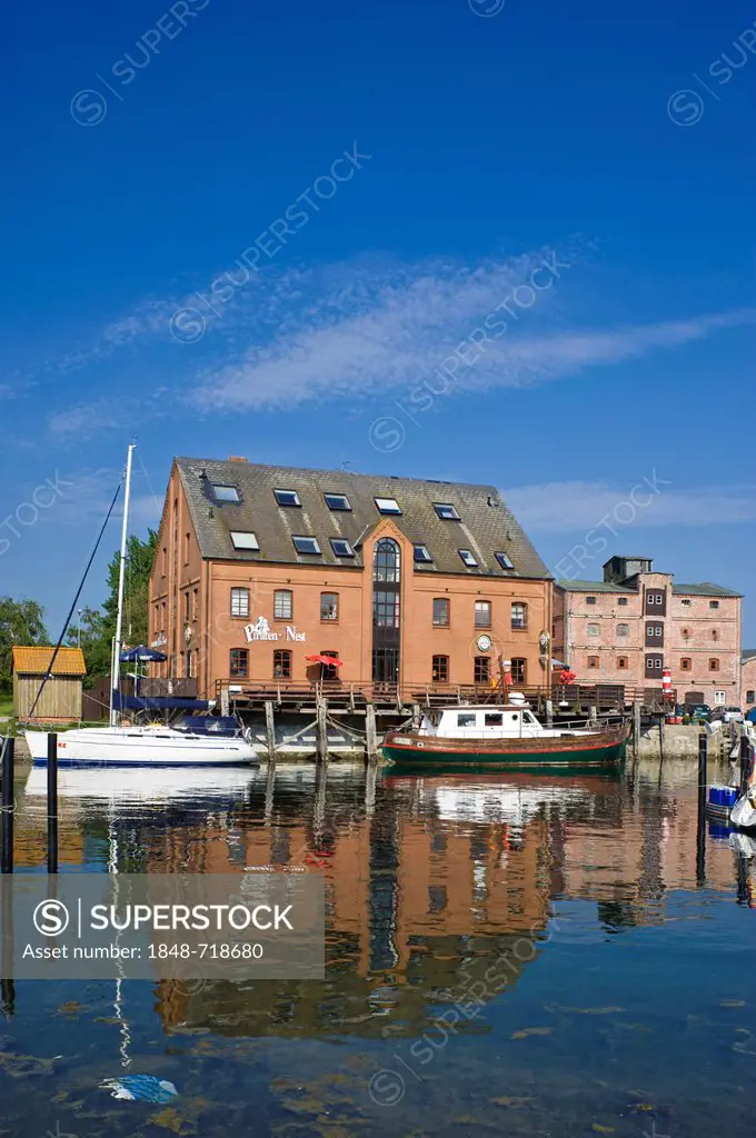 Port, Orth, Fehmarn Island, Baltic Sea, Schleswig-Holstein, Germany, Europe
