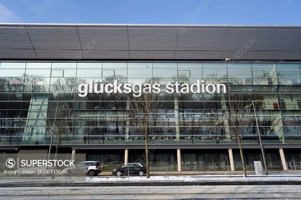 Gluecksgas-Stadion, Dynamo Dresden football stadium, Dresden, Saxony, Germany, Europe, PublicGround
