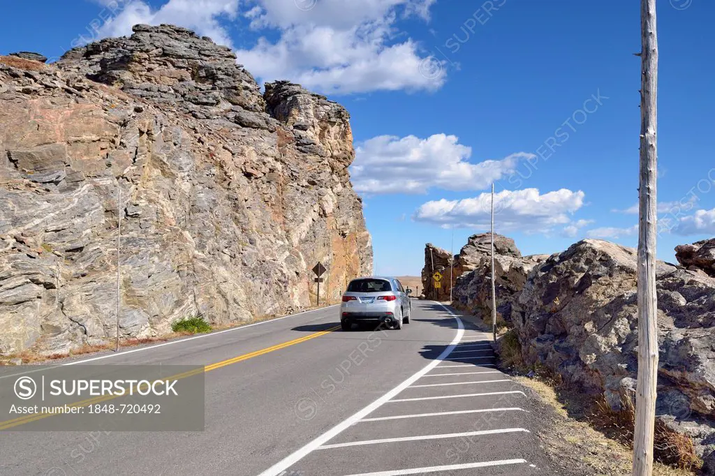 Rock Cut, Trail Ridge Road, Rocky Mountain National Park, Colorado, USA