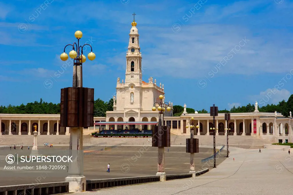Sanctuary of Our Lady of Fatima, Fatima, Estremadura, Portugal, Europe