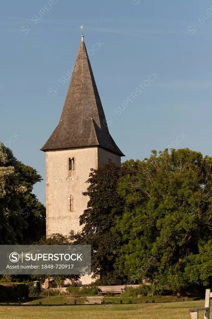 Holy Trinity Church Bosham, with its shingle covered spire, Chichester, West Sussex, England, United Kingdom, Europe