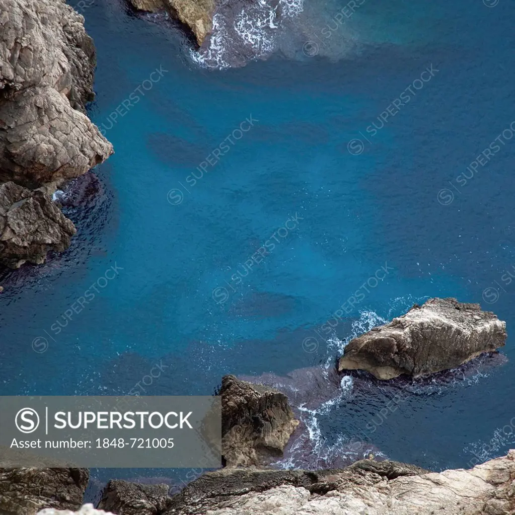 Coast, Cap de Formentor, Majorca, Balearic Islands, Spain, Europe