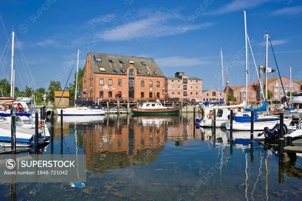 Port, Orth, Fehmarn Island, Baltic Sea, Schleswig-Holstein, Germany, Europe