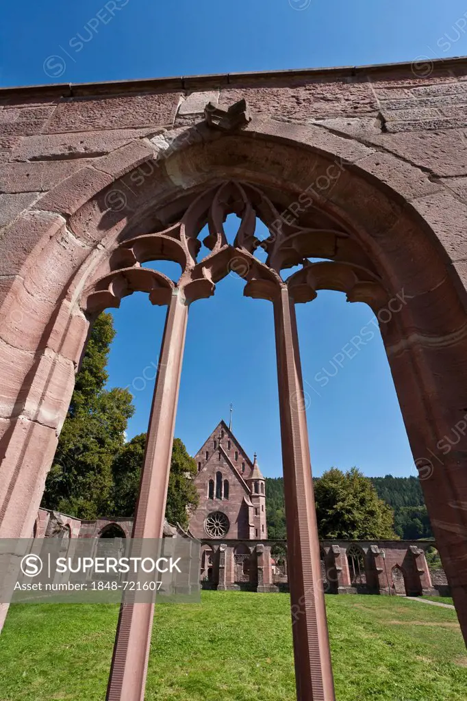 Hirsau Abbey, former monastery of St. Peter and Paul, Romanesque, near Calw, Black Forest, Baden-Wuerttemberg, Germany, Europe