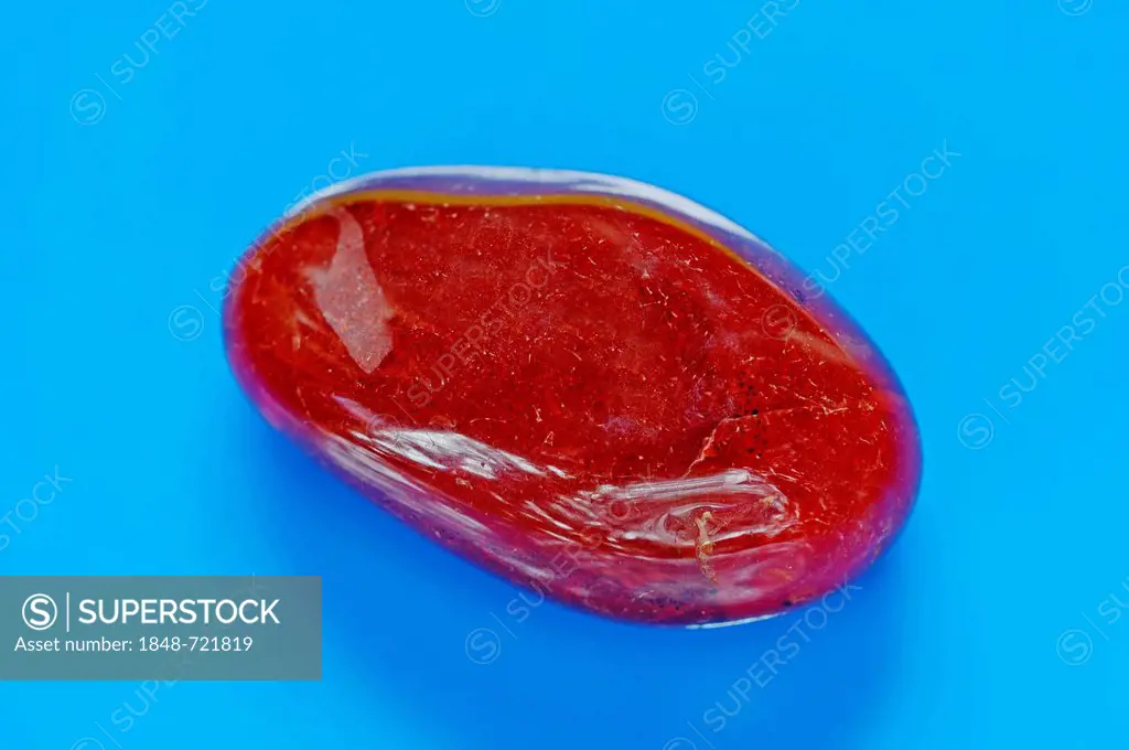 Red Agate, charmstone, semi-precious stone