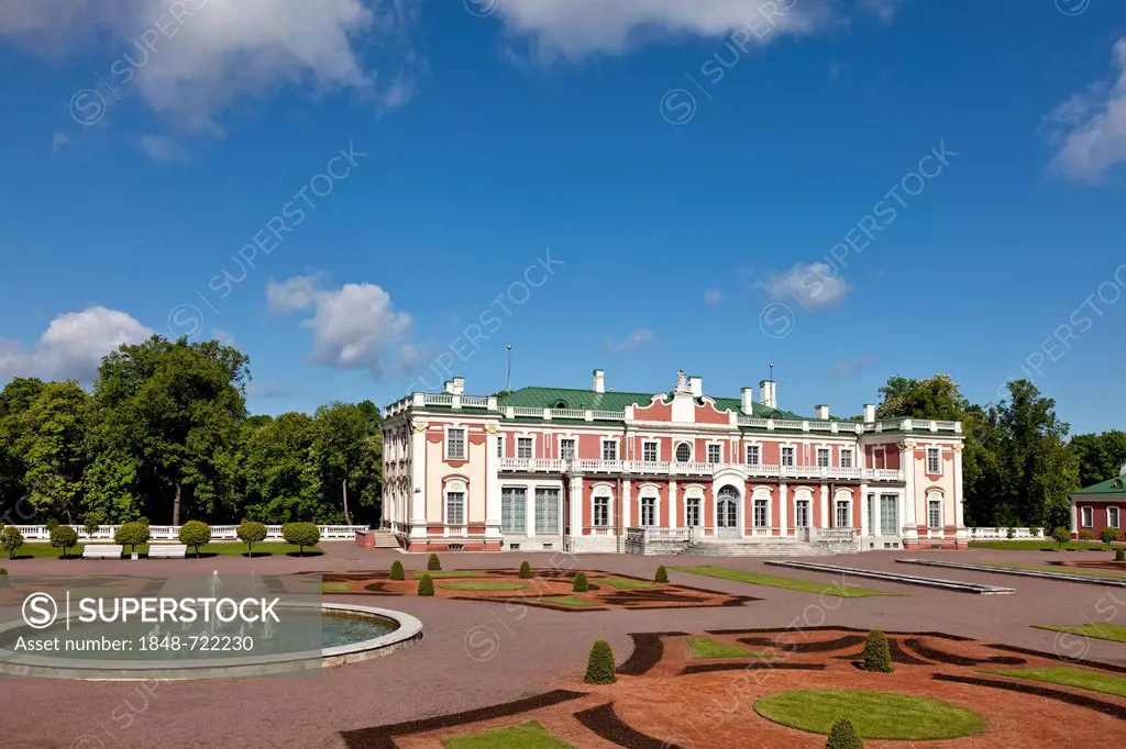 Kadriorg Palace, Catherinethal, Catherine's Valley, Tallinn, Estonia, Baltic States, Northern Europe