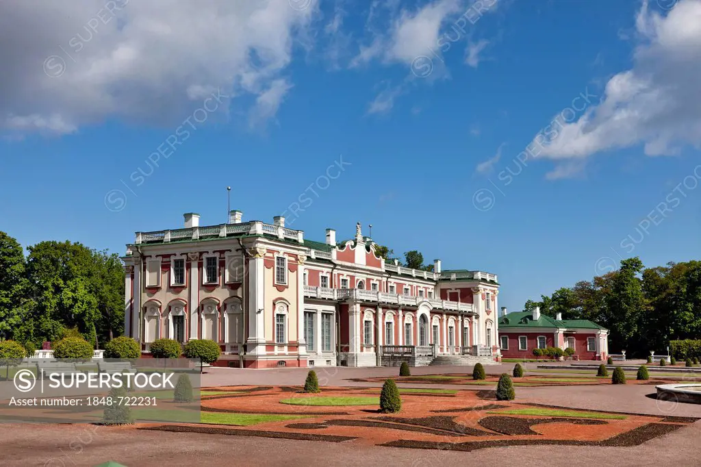 Kadriorg Palace, Catherinethal, Catherine's Valley, Tallinn, Estonia, Baltic States, Northern Europe