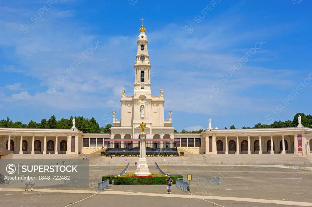 Sanctuary of Our Lady of Fatima, Fatima, Estremadura, Portugal, Europe