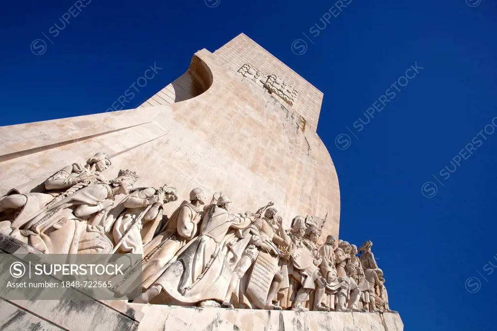 Padrao dos Descobrimentos, Monument to the Discoverers, honouring Henry the Navigator and the Portuguese period of discoveries and explorations, in th...