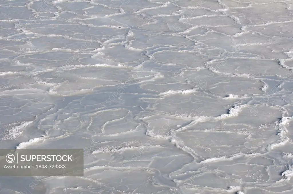 Frozen Black Sea, a rare phenomenon, last time it occured in 1977, Odessa, Ukraine, Eastern Europe