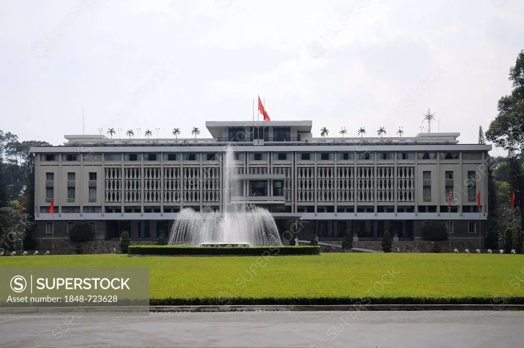 Reunification Palace, Ho Chi Minh City, Vietnam, Southeast Asia