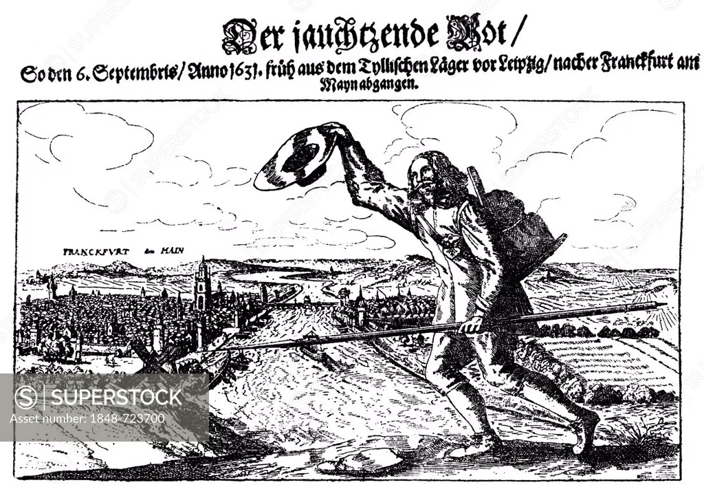 Pamphlet from 1631, The Limping Messenger, premature victory declaration from Gustavus Adolphus during the Thirty Years' War