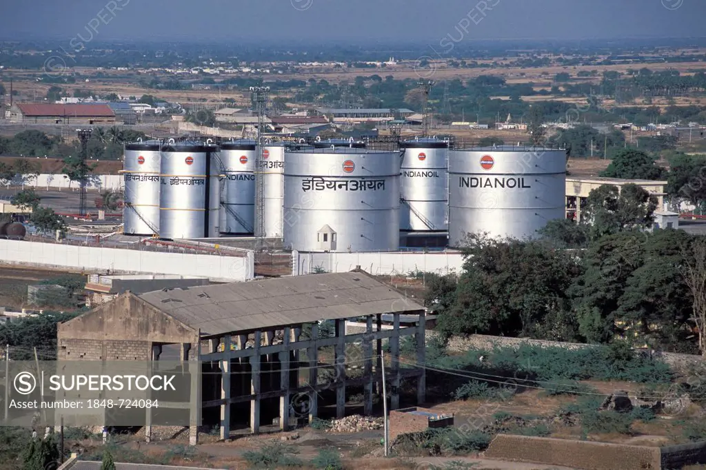 Indian Oil, refinery, Bijapur, Karnataka, South India, Asia