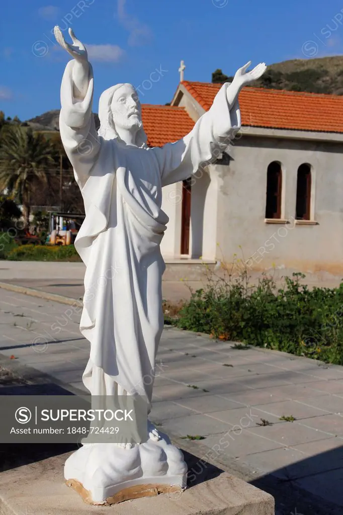 Church in Fasoula near Paphos, Cyprus, Greece, Europe