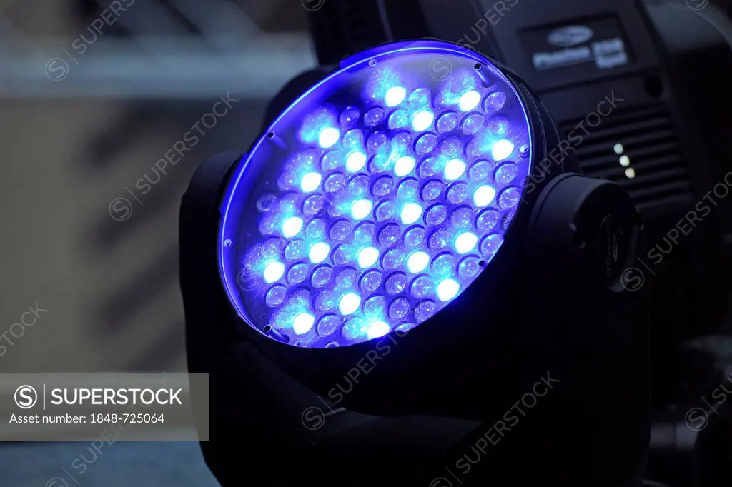 Event lighting, laser light, blue lights