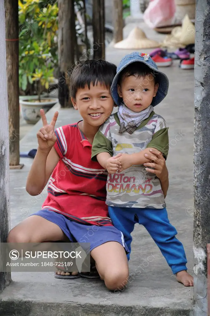 Children, Vuon Thi, Vietnam, Southeast Asia, Asia