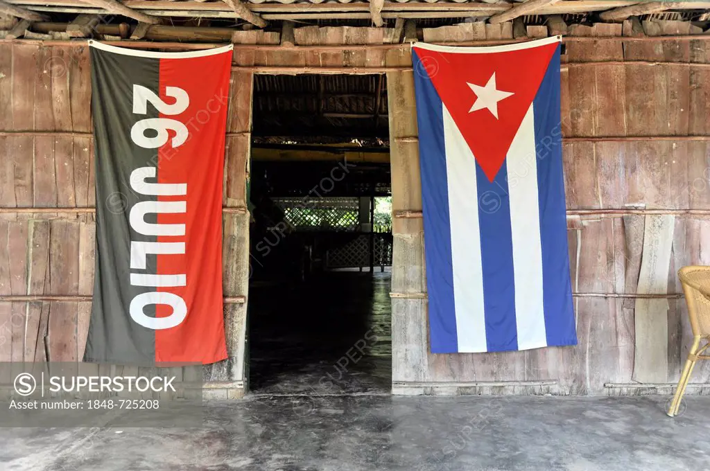 Entrance to a restaurant, near Trinidad, Sancti Spiritus Province, Cuba, Greater Antilles, Central America, America
