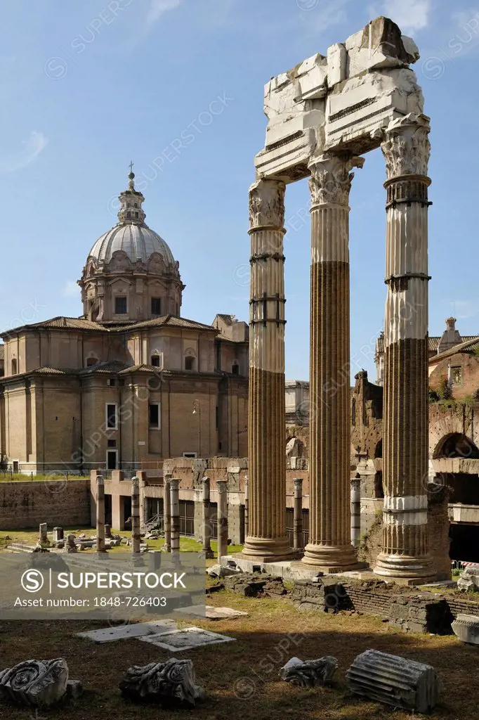 Roman Forum, Forum Romanum, Rome, Italy, Europe