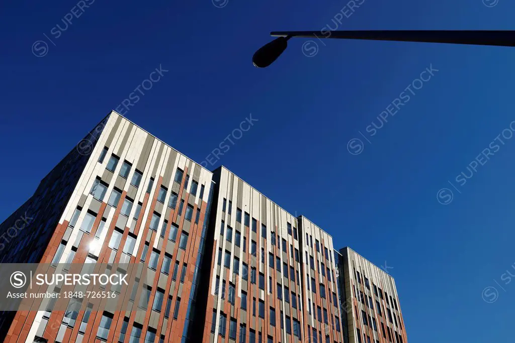 Residential and commercial building Sumatra, Ueberseequartier, HafenCity, Hamburg, Germany, Europe