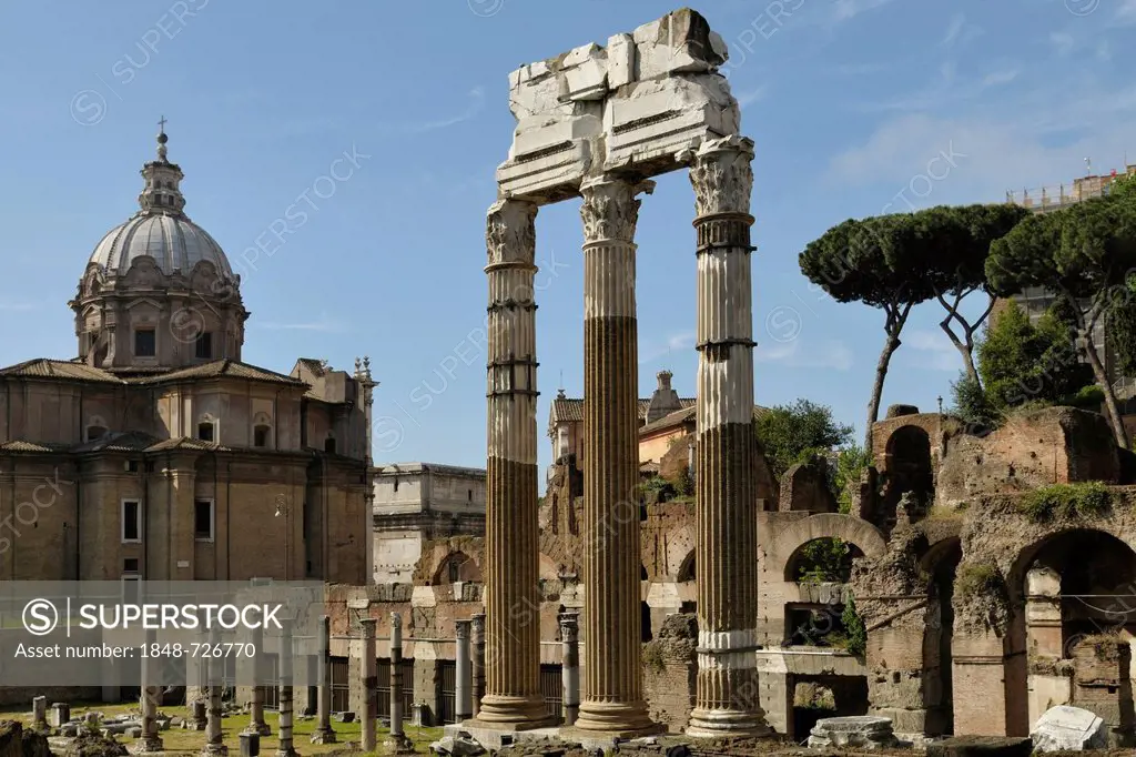 Roman Forum, Forum Romanum, Rome, Italy, Europe