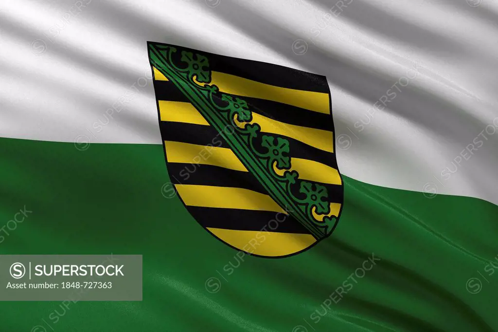 State flag of Saxony