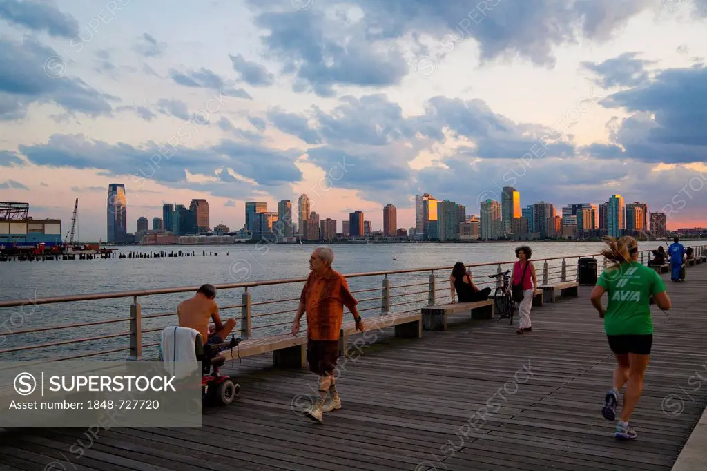 Pier 45, Hudson River Park, Greenwich Village, Lower West Side, Manhattan, New York City, USA