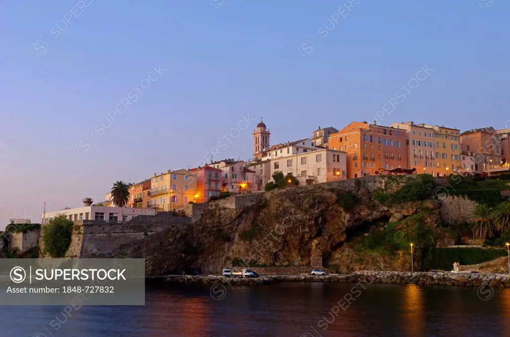 The fortress of Bastia, La Citadelle, Saint Joseph, Bastia, Corse, Corsica, France, Europe