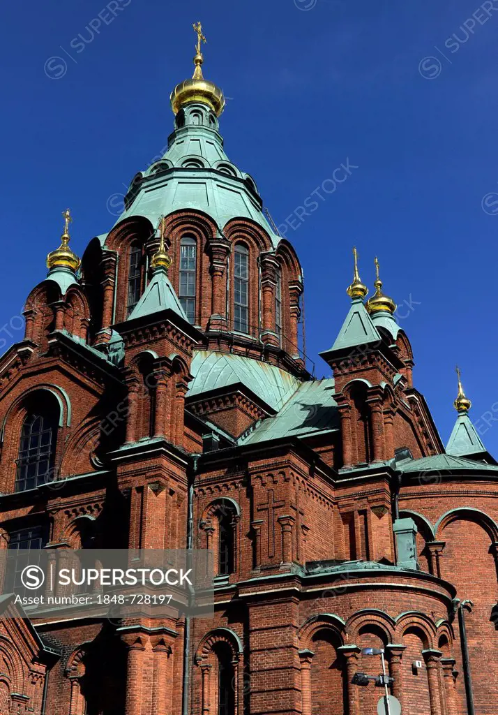 Uspenski Cathedral, Helsinki, Finland, Europe