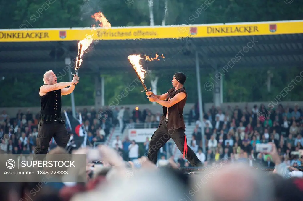 7. Andrea Open Air concert in Aspach, Baden-Wuerttemberg, Germany, Europe