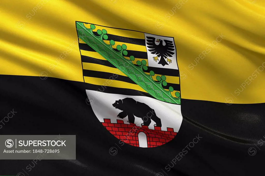 State flag of Saxony-Anhalt