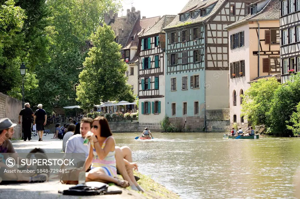 Petite France, Strasbourg, Alsace, France, Europe