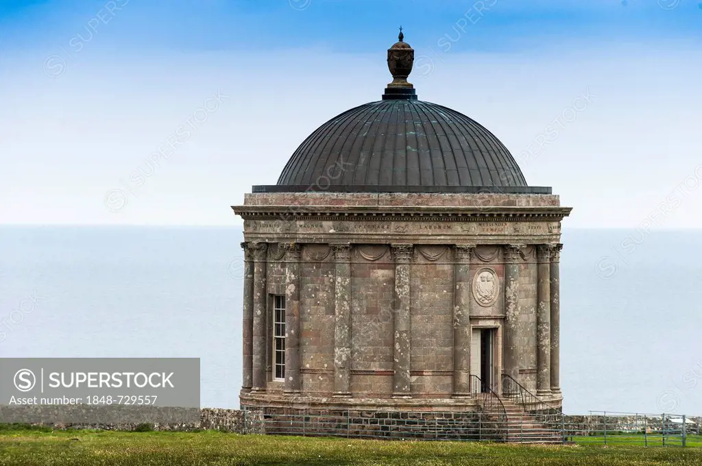 Mussenden Temple, Castlerock, County Londonderry, Northern Ireland, United Kingdom, Europe