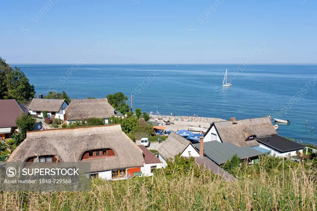Vitt, Cape Arkona, Ruegen Island, Mecklenburg-West Pomerania, Germany, Europe