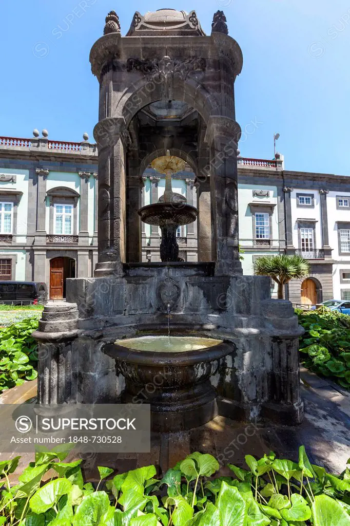 Plaza del Espiritu Santo, historic town centre of Las Palmas, Gran Canaria, Canary Islands, Spain, Europe