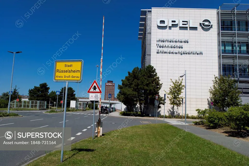 International Technical Development Centre of Adam Opel AG, Ruesselsheim, Hesse, Germany, Europe, PublicGround