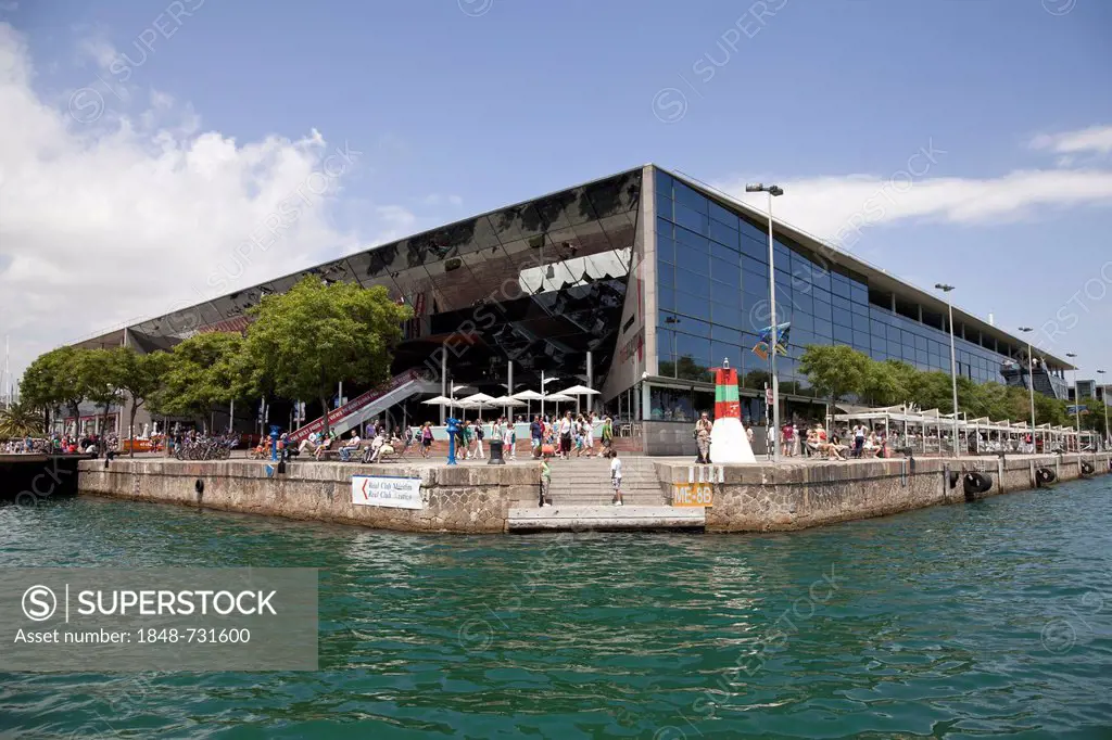 Shopping centre and cinema, Cines Mare Magnum at Port Vell, Barcelona, Catalonia, Spain, Europe
