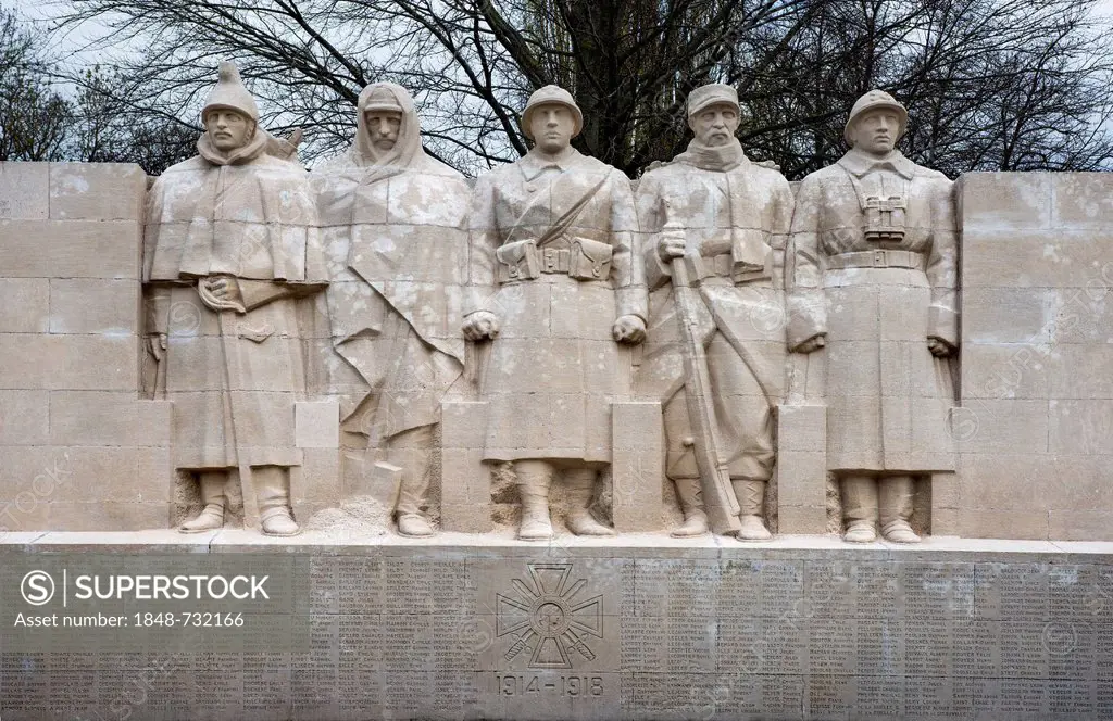 Memorial to the fallen of the First World War, Verdun, France, Europe