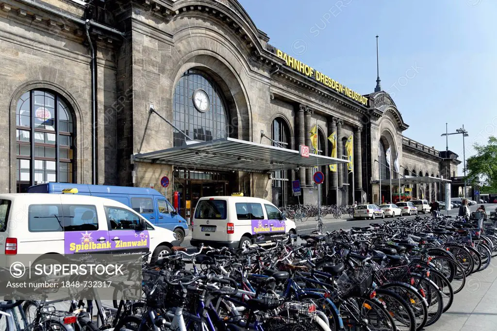 Neustadt station, Dresden, Saxony, Germany, Europe