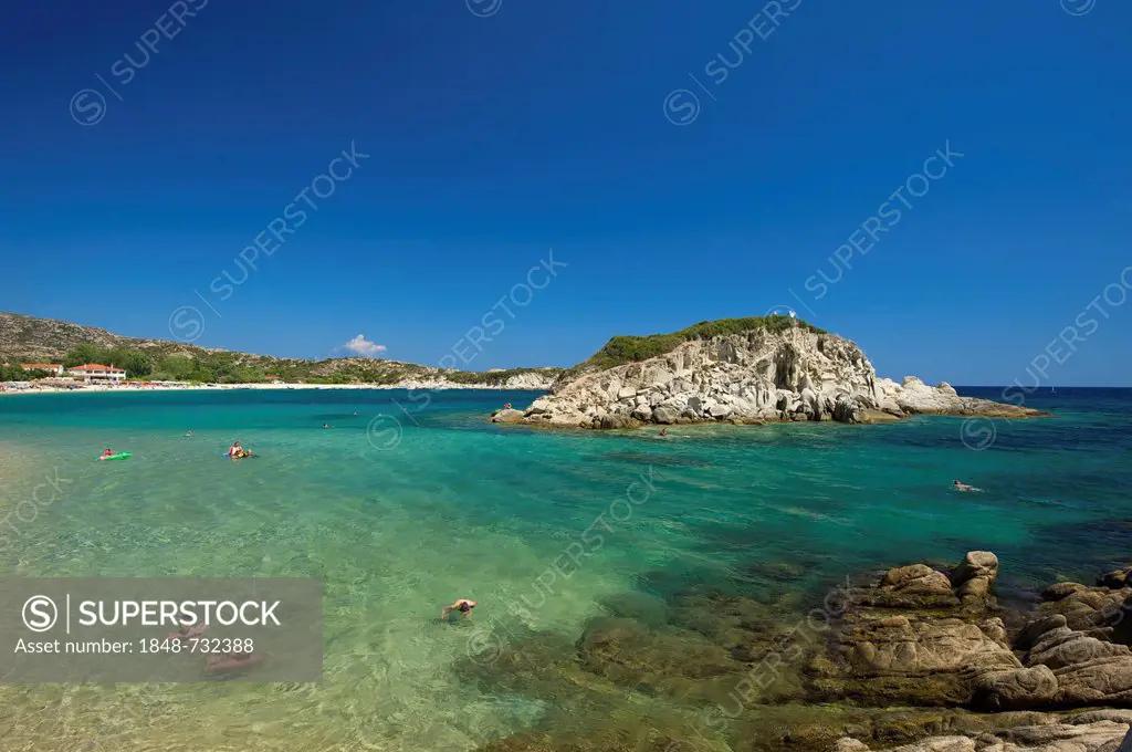 Kalamitsi beach, Sithonia, Chalkidiki or Halkidiki, Greece, Europe