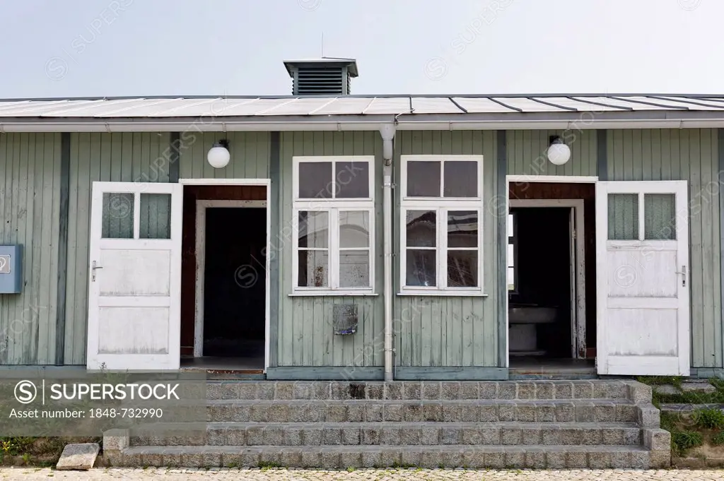 Entrance to the barracks, Mauthausen Concentration Camp, Perg, Upper Austria, Austria, Europe