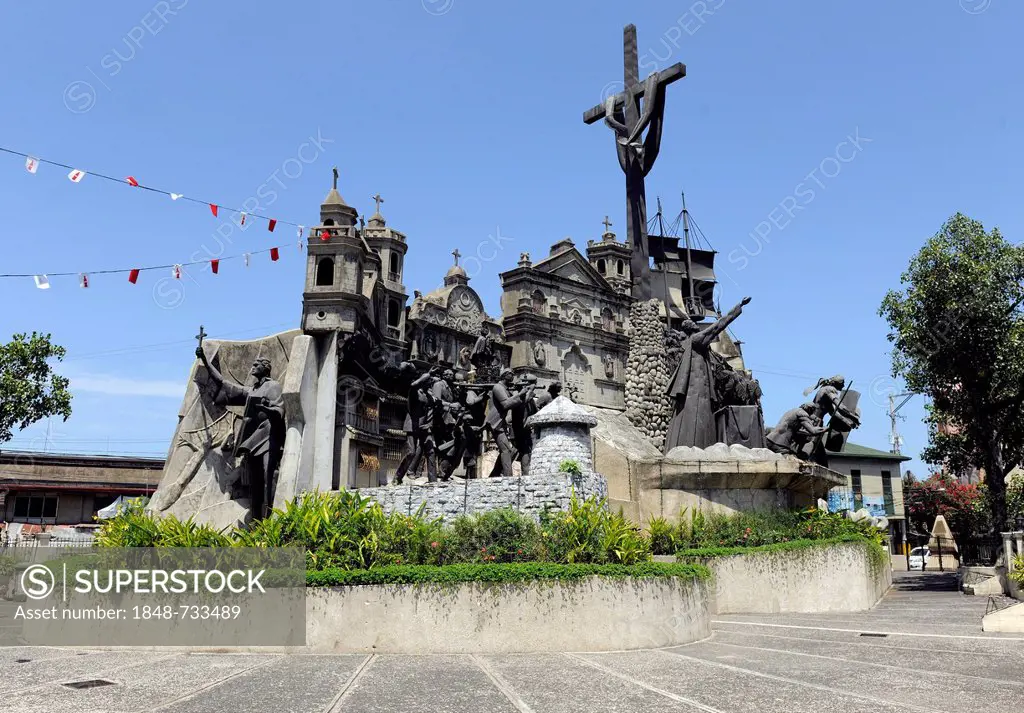 Heritage of Cebu Monument, Cebu, Philippines, Southeast Asia, Asia
