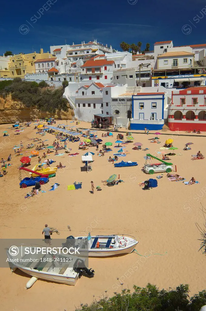 Beach, Carvoeiro, Lagoa, Algarve, Portugal, Europe
