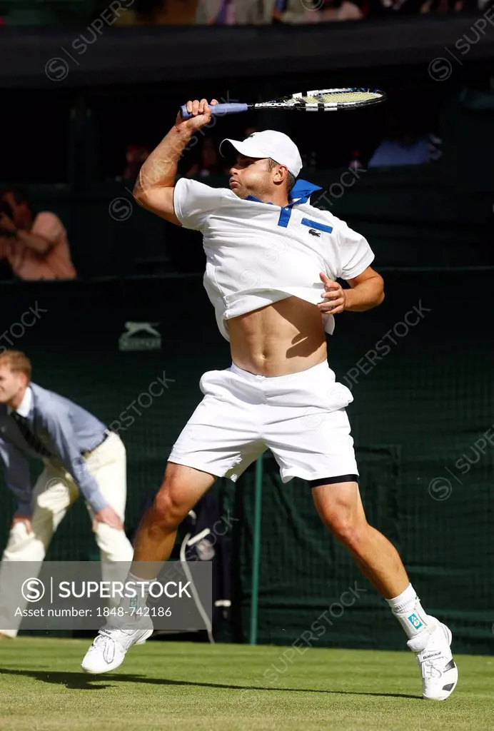 Andy Roddick, USA, Wimbledon Championships 2012 AELTC, ITF Grand Slam Tennis Tournament, London, England, United Kingdom, Europe