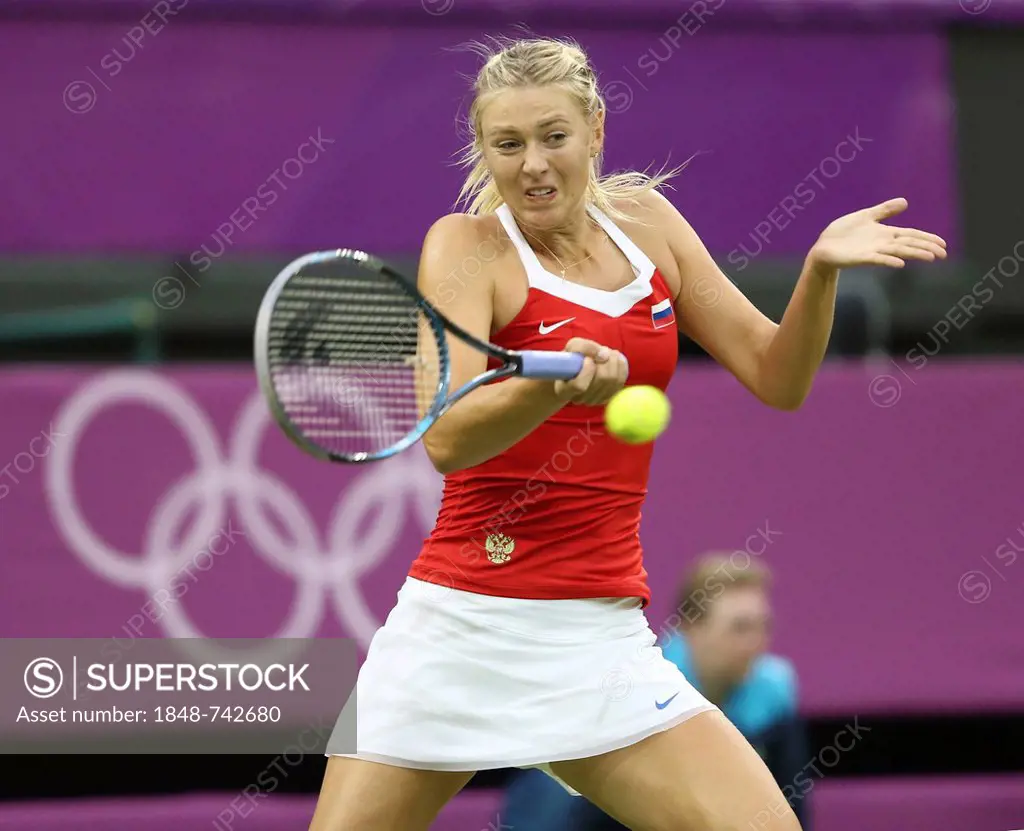 Maria Sharapova, RUS, AELTC, London 2012, Olympic Tennis Tournament, Olympics, Wimbledon, London, England, Great Britain, Europe