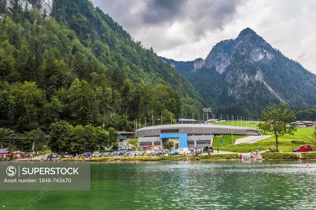 Lake Koenigssee, Berchtesgaden, Berchtesgadener Land, Bavaria, Germany, Europe