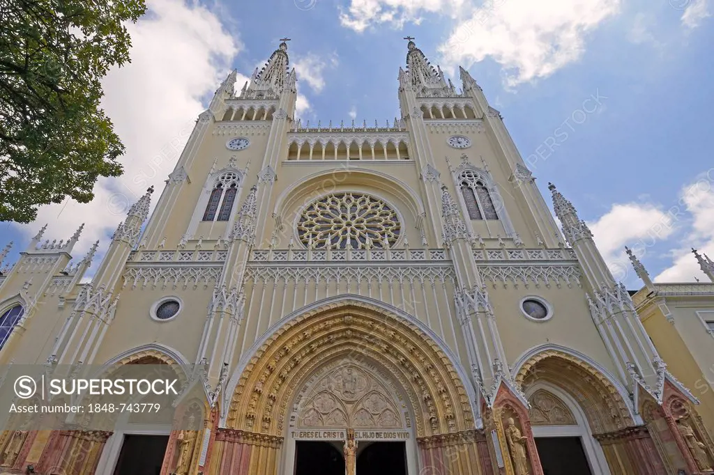 Catholic cathedral in the old city of Guayaquil, Ecuador, South America
